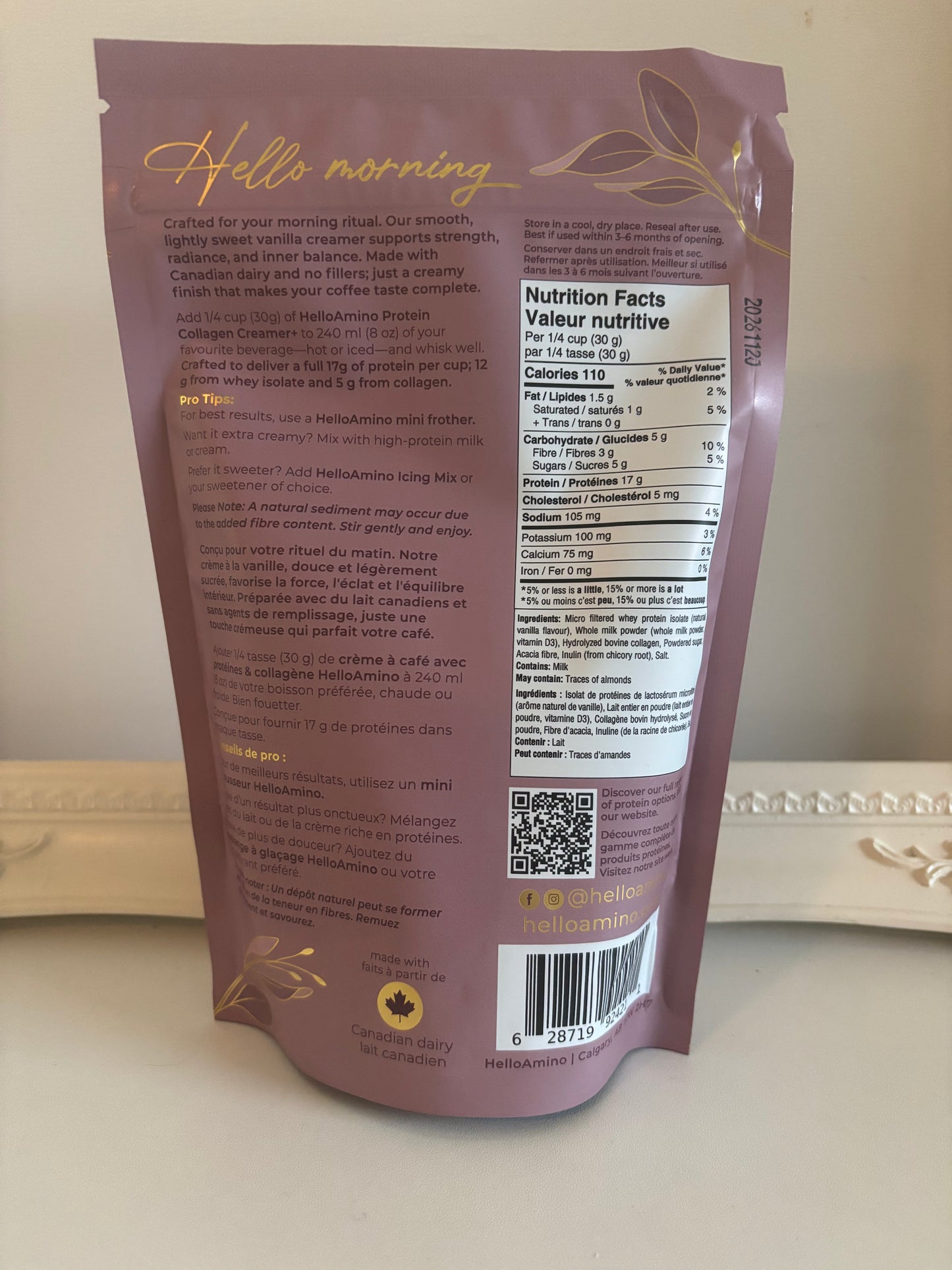 Hello Amino - Protein & Collagen Creamer