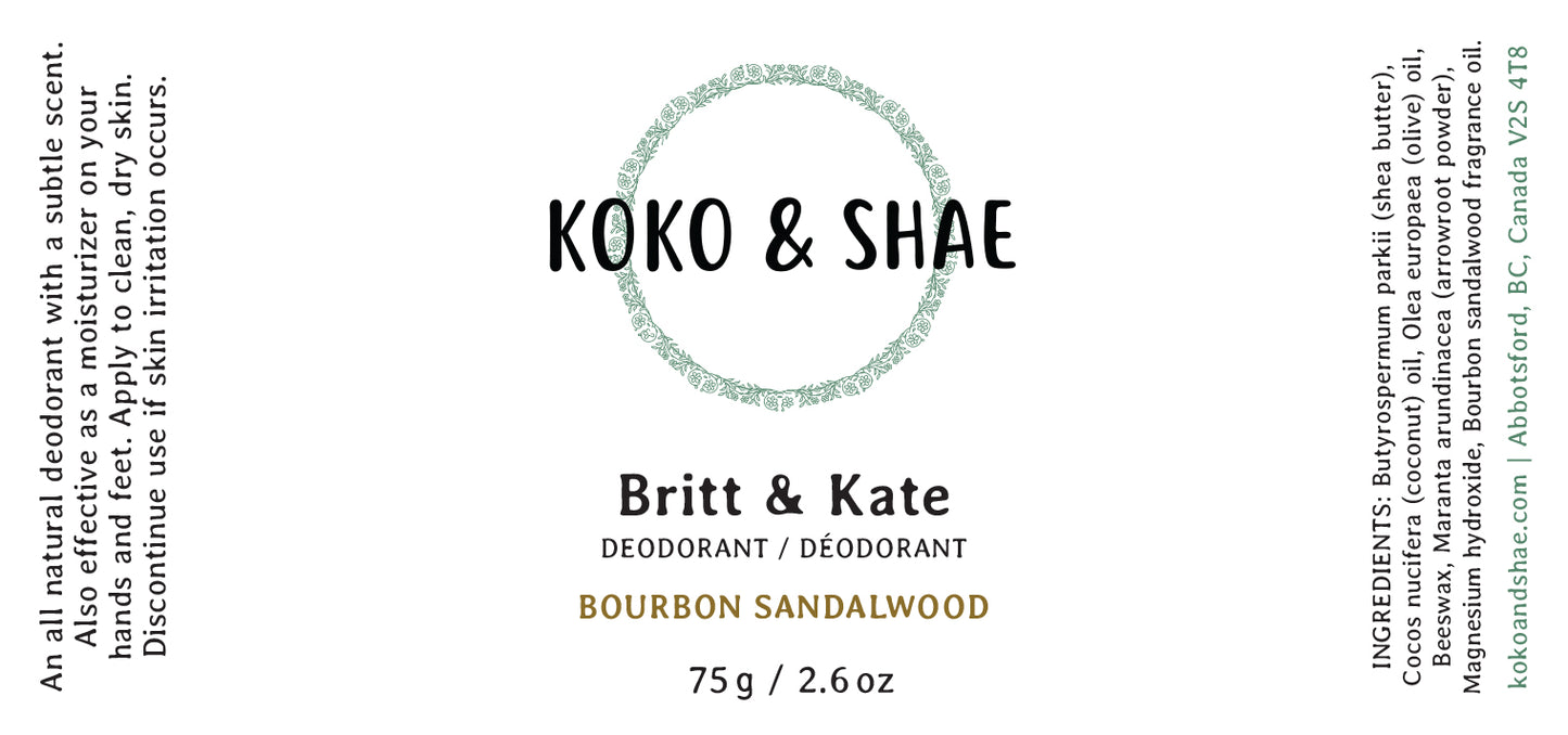 Britt & Kate Deodorant